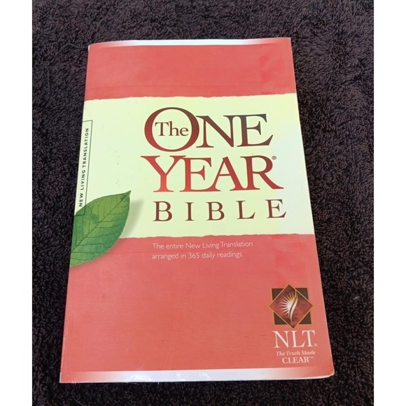 Other - The One Year Study Bible NLT 2004 Paperback – Tyndale House – Daily Reading Plan